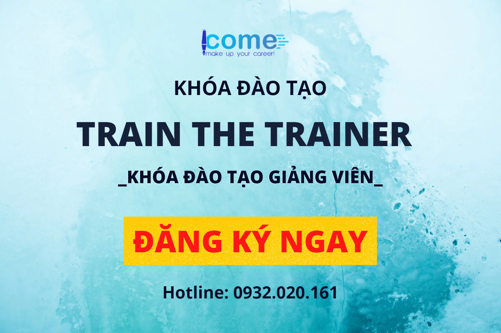 Khóa đào tạo: Train the trainer