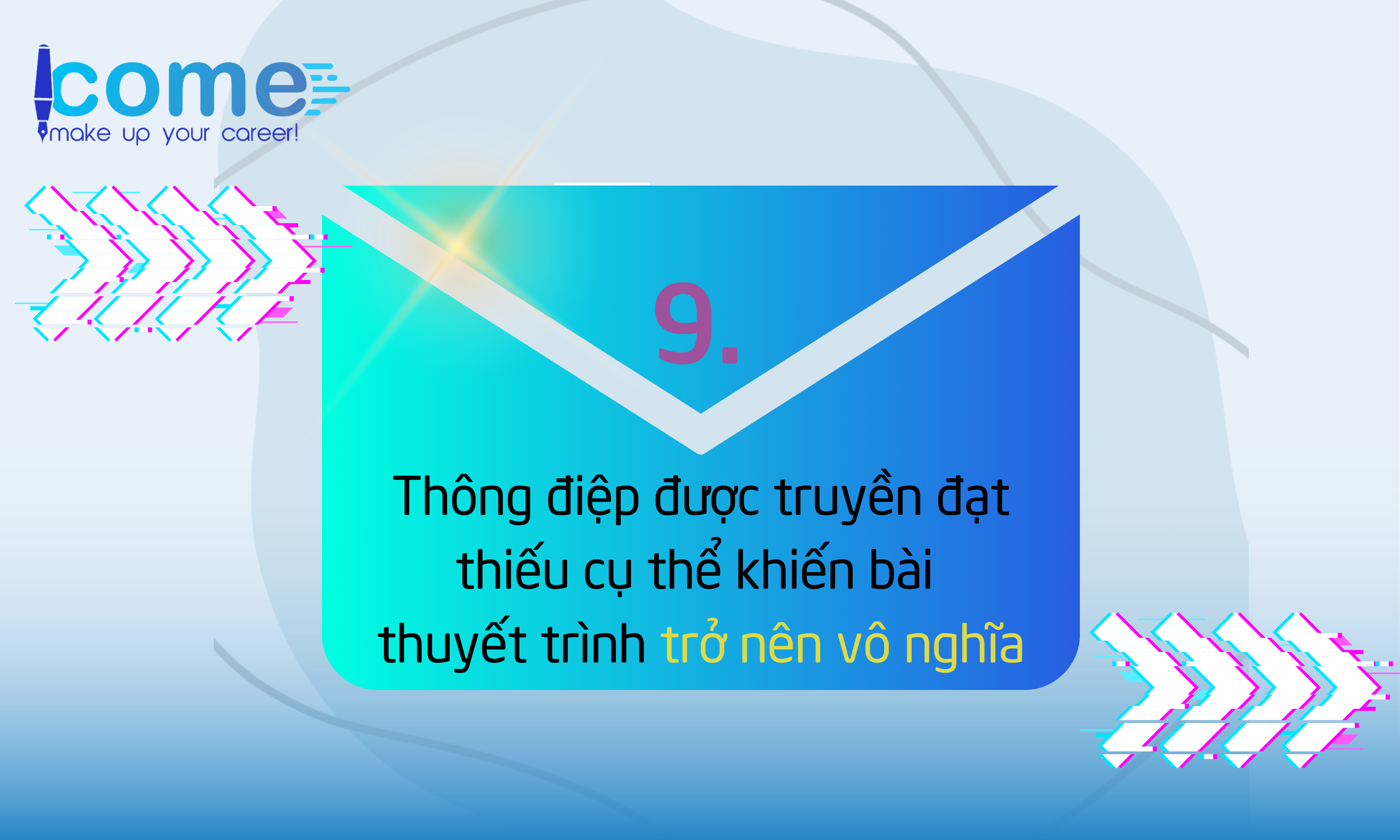Sai lầm khi thuyết trình