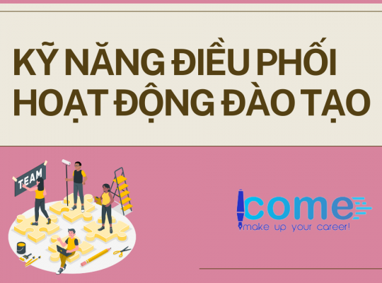 Kỹ năng điều phối hoạt động đào tạo