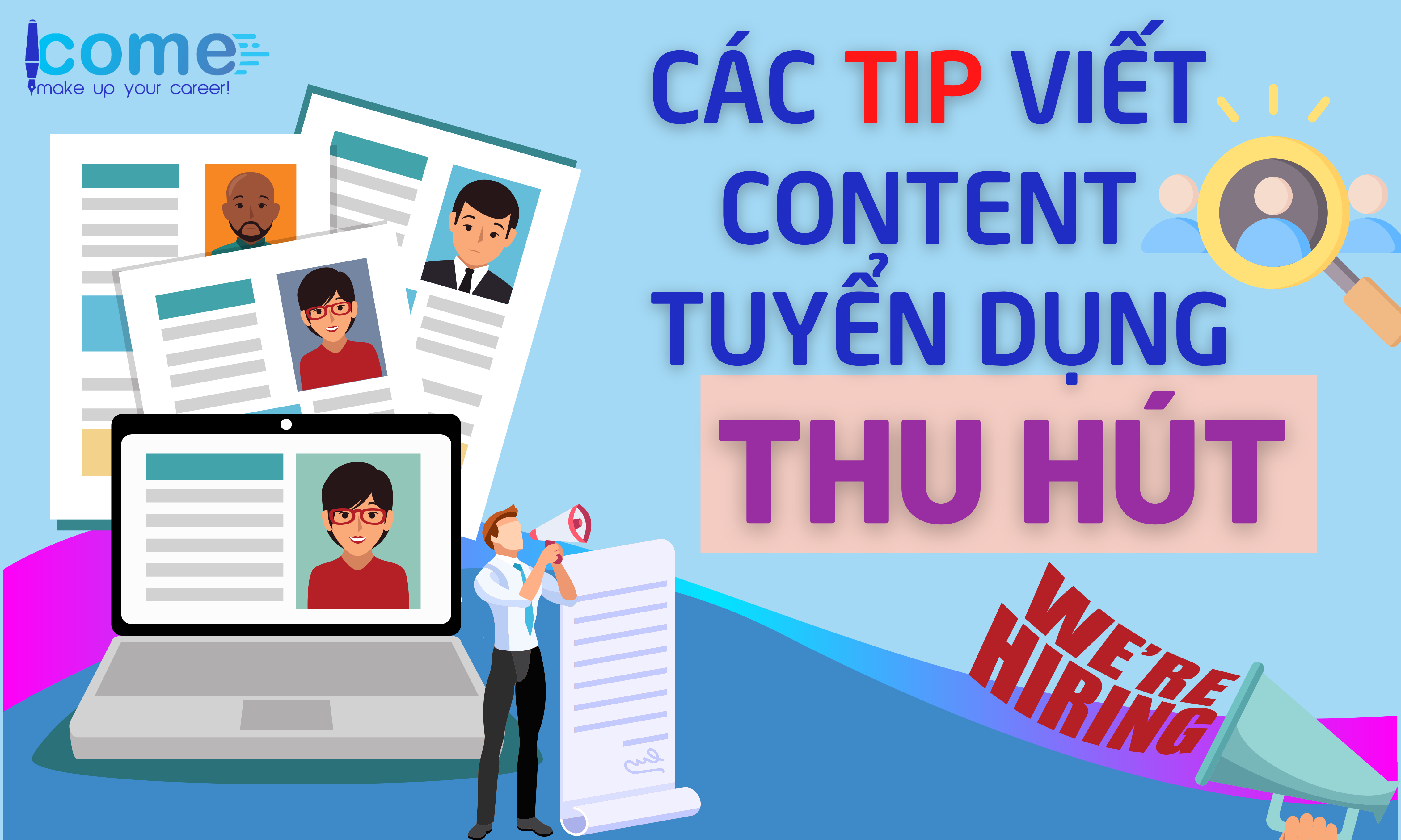 content tuyển dụng